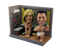 Bobbleheads.com - Bubble Bath Couple Bobblehead
