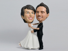 Bride and Groom First Dance Bobblehead