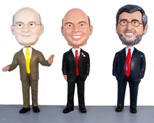 Fully Customizable Triple Bobblehead
