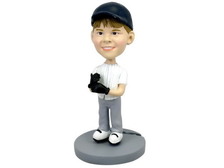 Child Baseball Player Bobblehead - Bobbleheads.com