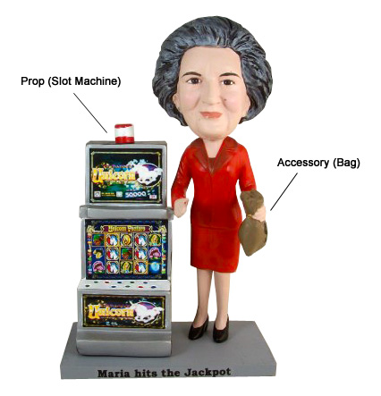 Casino Slot Machine Custom Bobblehead