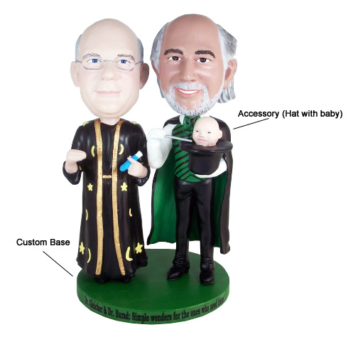 Custom Bobblehead Magician