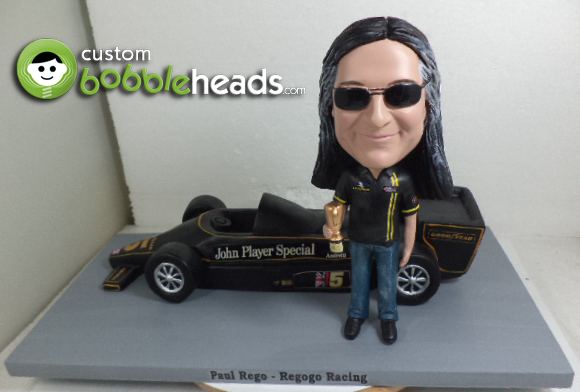 Race Car Custom Bobblehead