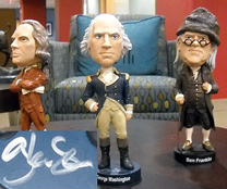 The Glenn Beck Show - Founding Fathers Bobblehead Collection