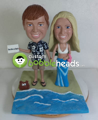 Beach Vacation Custom Bobblehead