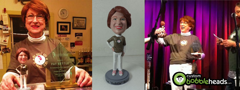 Pat Settle Bobblehead Collage 2