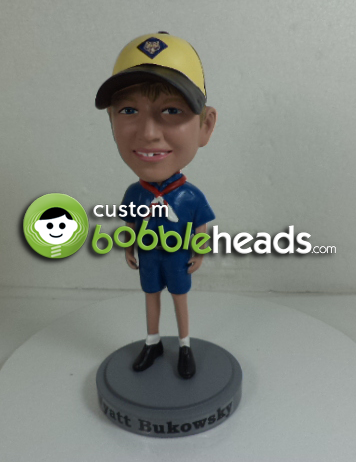 Kid Cub Scout Custom Bobblehead