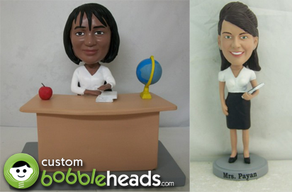 Bobblehead teachers school fundraiser