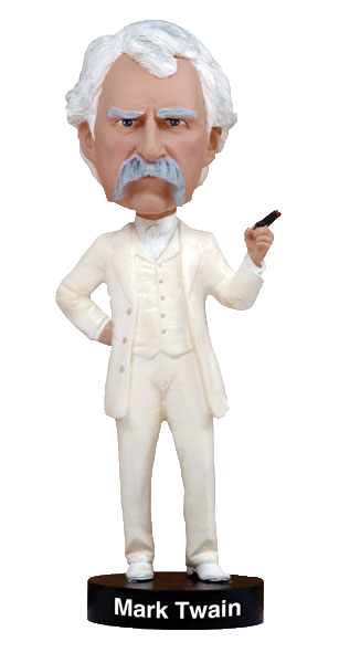 Mark Twain Bobblehead